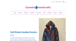Desktop Screenshot of ganeshahandicrafts.co.uk
